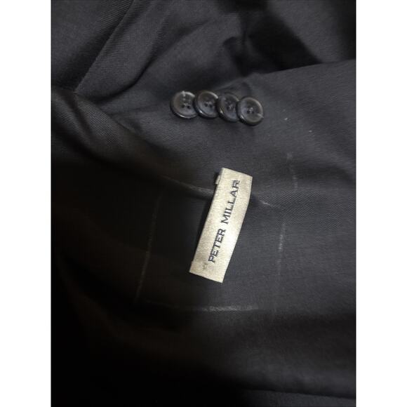 Peter Millar SB Flynn Wool Dress Pants Mens 44x50 in Dark Navy Slim And Jacket - Picture 11 of 11